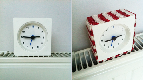 reveilraye réveil Ikea et crochet