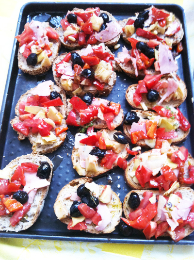 bruschettas www.tambouille.fr
