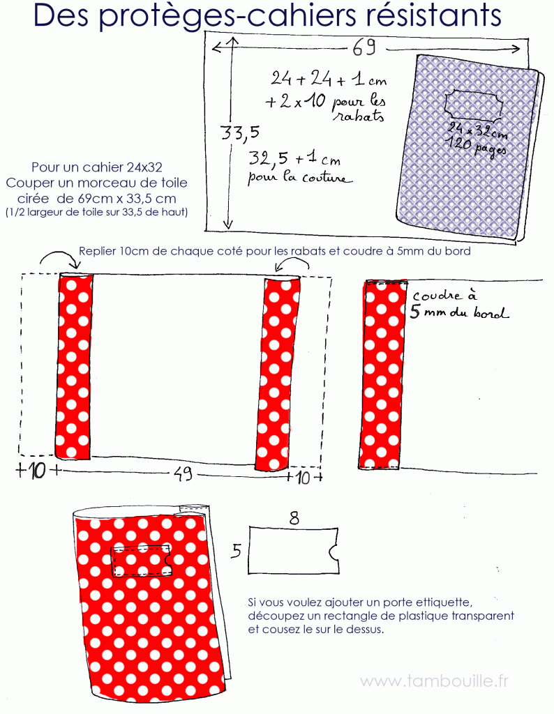 protège cahier tutowww. tambouille.fr